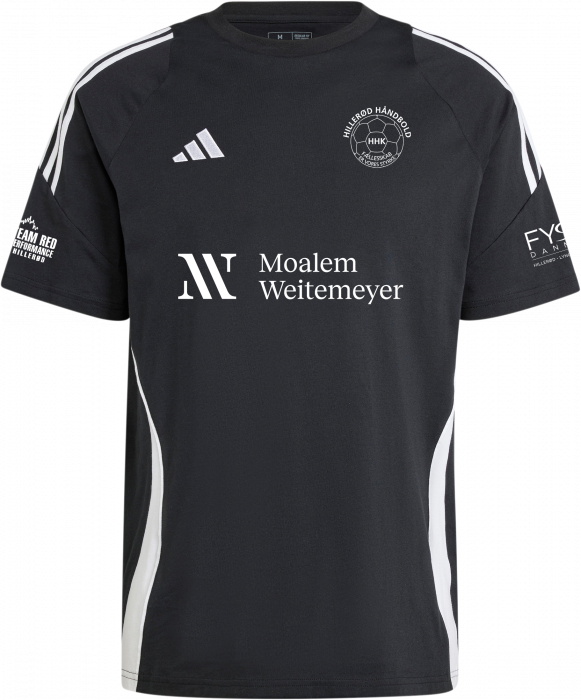 Adidas - Hillerød Håndbold Træner Cotton T-Shirt - Nero & bianco